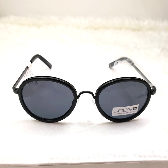 Joe's Jeans Accessories - Joe's Jeans Black Round Metal Sunglasses Black NWT